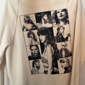 The Eras Tour Beige Hoodie
